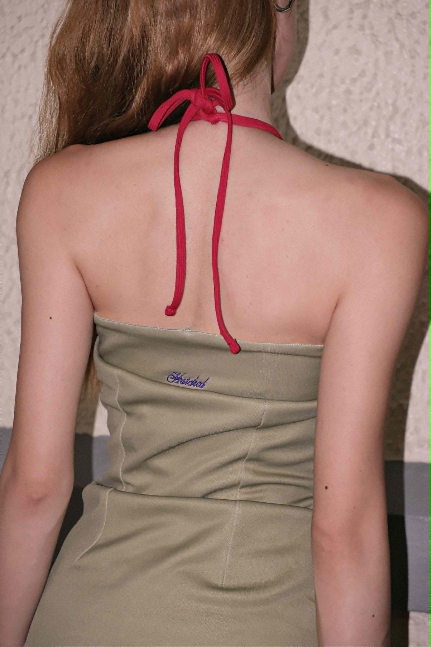 Twice-Loved Reversible Top in Banana & Plum