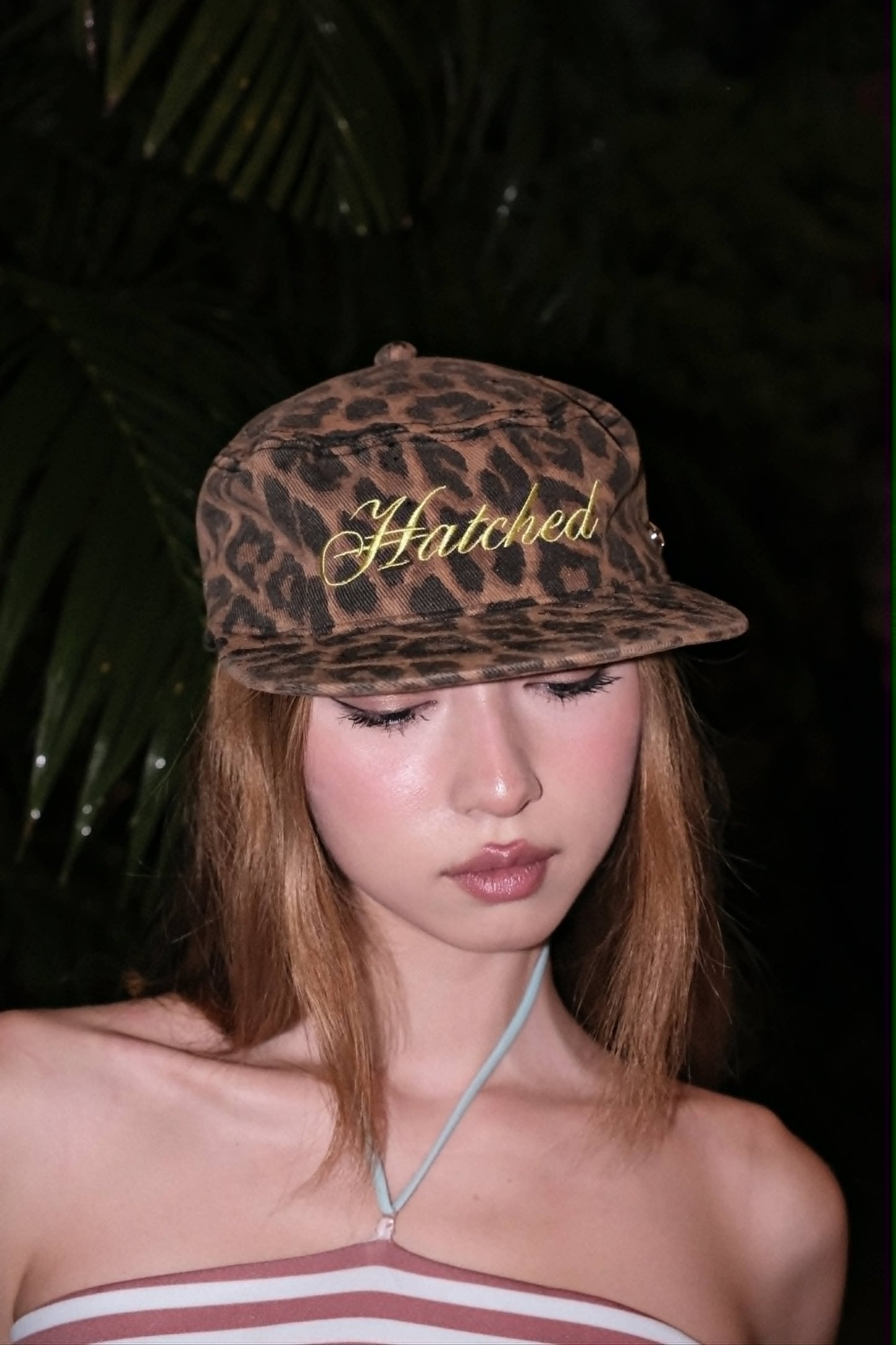 Wasabi Kitten Flat-Top Cap