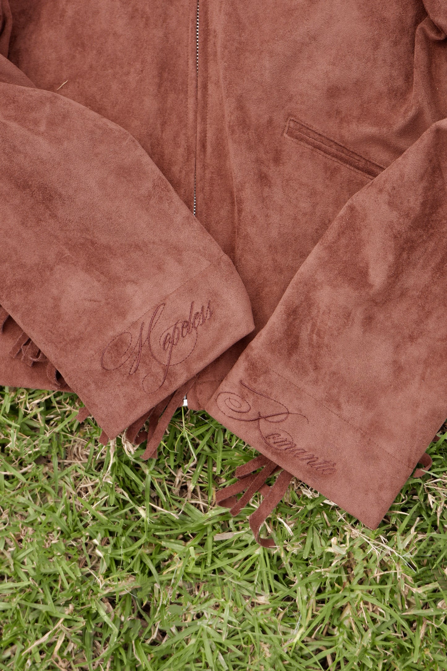 Hopeless Romantic Suede Jacket
